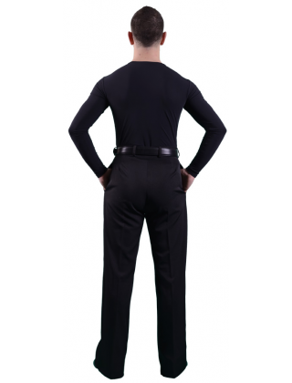 Long sleeve body, V neckline