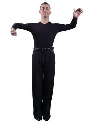 Long sleeve body, V neckline