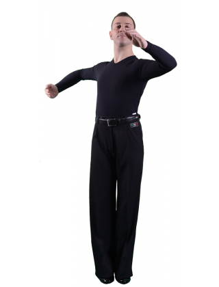 Long sleeve body, V neckline