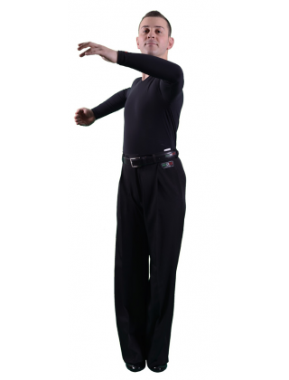 Long sleeve body, V neckline