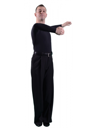 Long sleeve body, V neckline