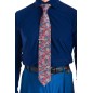 Pepero Blue feather shirt
