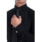 Pepero Black feather shirt