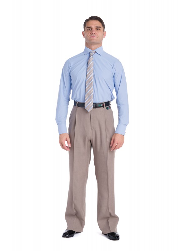 Pepero Light Blue feather shirt