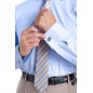 Pepero Light Blue feather shirt