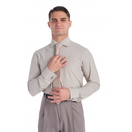 Camicia Piuma Beige Pepero