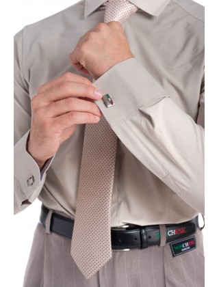 Camicia Piuma Beige Pepero