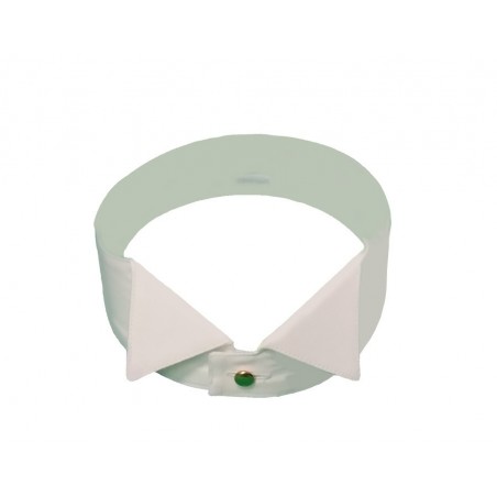 Collo in cotone bianco 100%