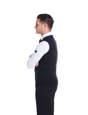 Gilet in lana merino