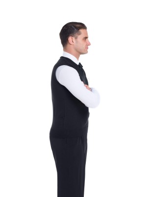 Gilet in lana merino