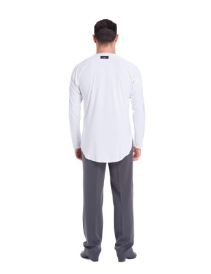 Maglia Weave Bianco