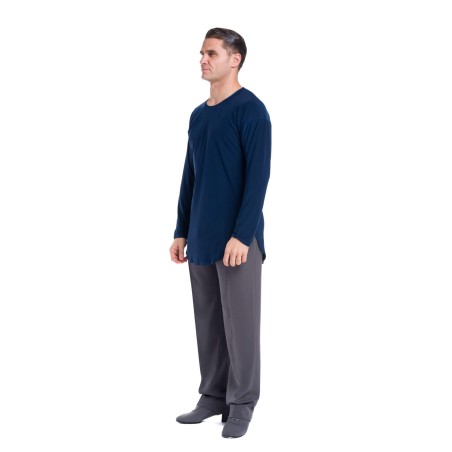 Maglia Weave Blu