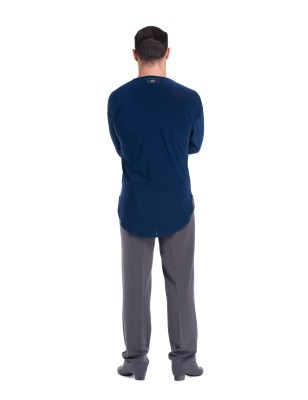Blue Weave Jersey