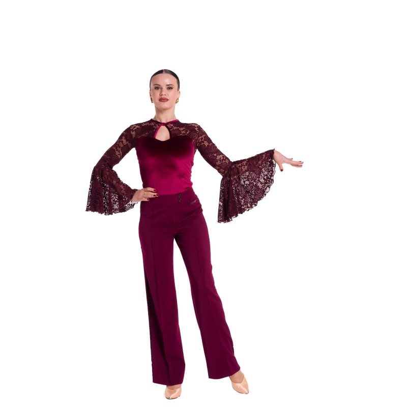 Pantalone Heel Pull 9 Bordeaux Pantalone Heel Pull 9 Bordeaux