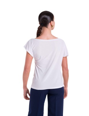 Maglia Check Bianco