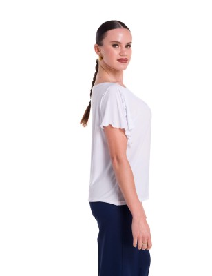 Maglia Check Bianco