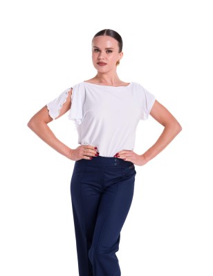 Maglia Check Bianco