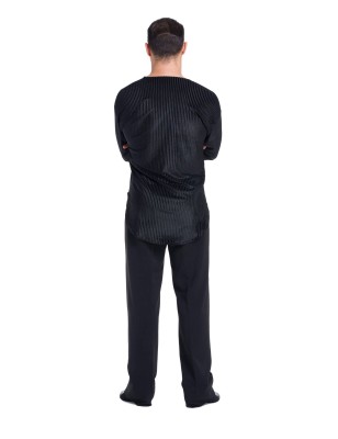 Maglia Weave Velluto Rigato